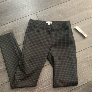 Calvin Klein Black and olive green pants